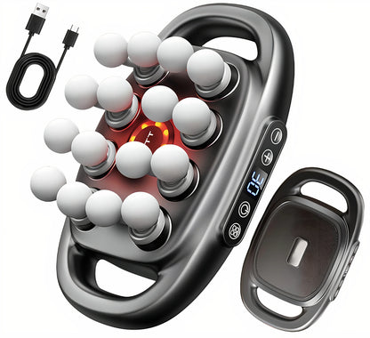 16-Head Deep Tissue Massage Gun for Muscle Recovery